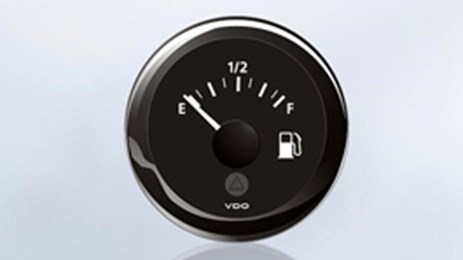 L’indicatore di livello ViewLine (Input 0-90 Ω) fornisce informazioni sul livello del carburante nel serbatoio.