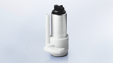 La pompa di alimentazione fa parte di un'unità di alimentazione del carburante situata nel serbatoio.