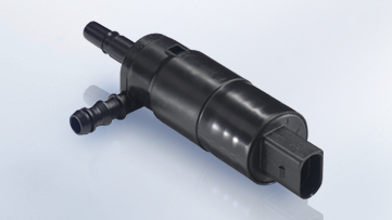 Headlight washer pumps are used for headlight lens cleaning.
